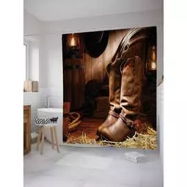 Шторка-занавеска для ванной JOYARTY