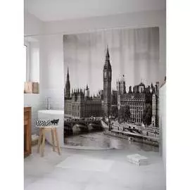 Шторка-занавеска для ванной JOYARTY