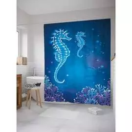 Шторка-занавеска для ванной JOYARTY