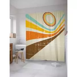 Шторка-занавеска для ванной JOYARTY