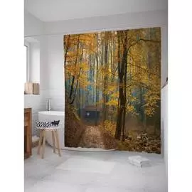 Шторка-занавеска для ванной JOYARTY