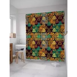 Шторка-занавеска для ванной JOYARTY