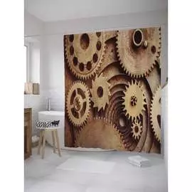 Шторка-занавеска для ванной JOYARTY