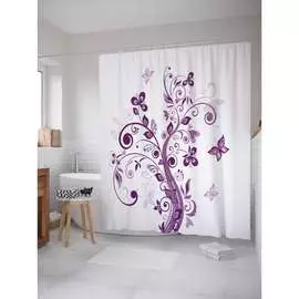 Шторка-занавеска для ванной JOYARTY