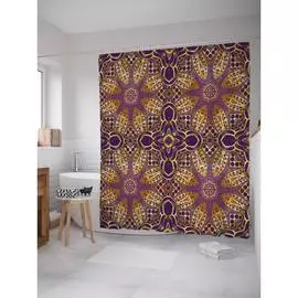 Шторка-занавеска для ванной JOYARTY