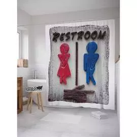 Шторка-занавеска для ванной JOYARTY