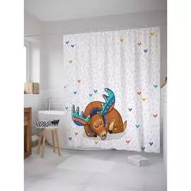 Шторка-занавеска для ванной JOYARTY