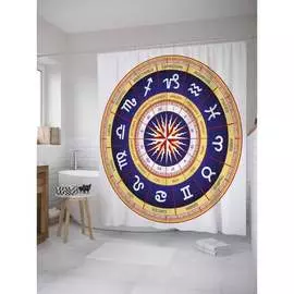 Шторка-занавеска для ванной JOYARTY