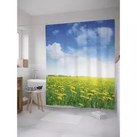 Шторка-занавеска для ванной JOYARTY