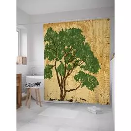 Шторка-занавеска для ванной JOYARTY