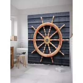 Шторка-занавеска для ванной JOYARTY