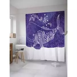 Шторка-занавеска для ванной JOYARTY