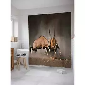 Шторка-занавеска для ванной JOYARTY