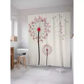 Шторка-занавеска для ванной JOYARTY