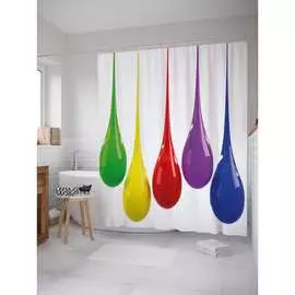 Шторка-занавеска для ванной JOYARTY