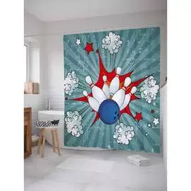 Шторка-занавеска для ванной JOYARTY