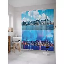 Шторка-занавеска для ванной JOYARTY