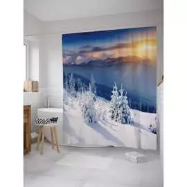 Шторка-занавеска для ванной JOYARTY