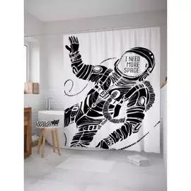 Шторка-занавеска для ванной JOYARTY