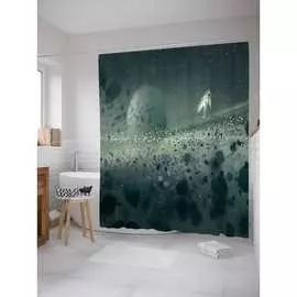 Шторка-занавеска для ванной JOYARTY