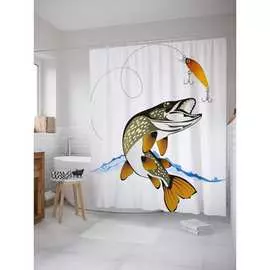 Шторка-занавеска для ванной JOYARTY