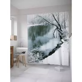 Шторка-занавеска для ванной JOYARTY