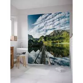 Шторка-занавеска для ванной JOYARTY