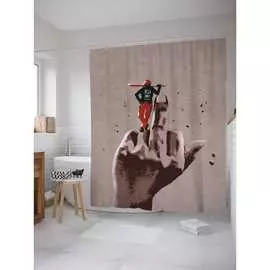 Шторка-занавеска для ванной JOYARTY