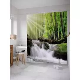 Шторка-занавеска для ванной JOYARTY