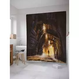 Шторка-занавеска для ванной JOYARTY