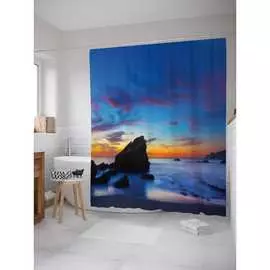 Шторка-занавеска для ванной JOYARTY