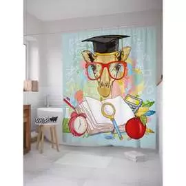 Шторка-занавеска для ванной JOYARTY