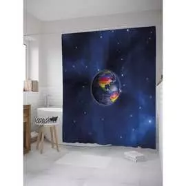 Шторка-занавеска для ванной JOYARTY