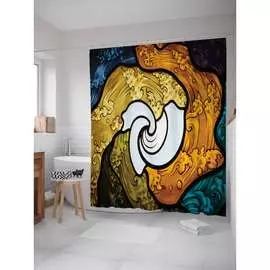 Шторка-занавеска для ванной JOYARTY