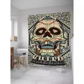 Шторка-занавеска для ванной JOYARTY