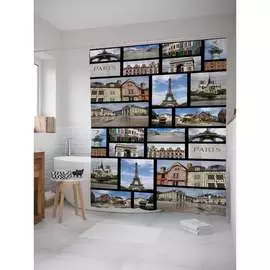 Шторка-занавеска для ванной JOYARTY