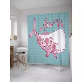 Шторка-занавеска для ванной JOYARTY