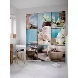 Шторка-занавеска для ванной JOYARTY