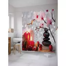 Шторка-занавеска для ванной JOYARTY