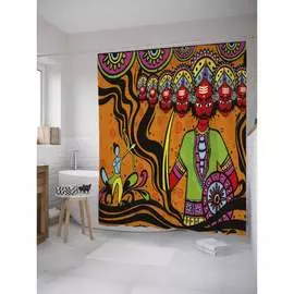 Шторка-занавеска для ванной JOYARTY