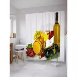 Шторка-занавеска для ванной JOYARTY