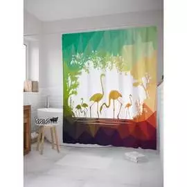 Шторка-занавеска для ванной JOYARTY