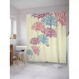 Шторка-занавеска для ванной JOYARTY