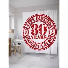 Шторка-занавеска для ванной JOYARTY