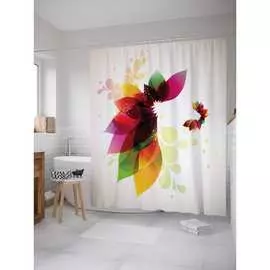 Шторка-занавеска для ванной JOYARTY