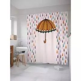 Шторка-занавеска для ванной JOYARTY
