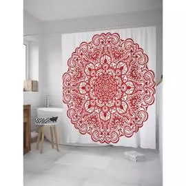 Шторка-занавеска для ванной JOYARTY