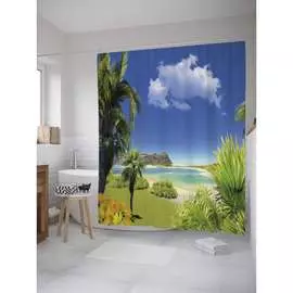 Шторка-занавеска для ванной JOYARTY