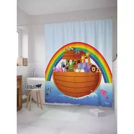 Шторка-занавеска для ванной JOYARTY