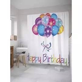 Шторка-занавеска для ванной JOYARTY